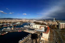 Barcelona from Torre de Sant Sebastià