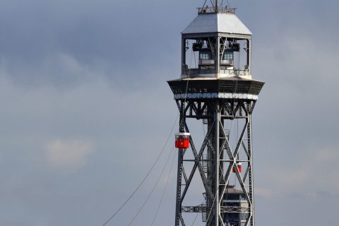 Torre de Jaume I, Telefèric del Port de Barcelona – Barcelona, Spain