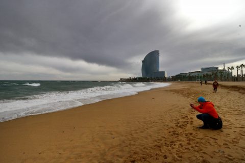 Mediterranean Sea, Platja de Sant Sebastià, Barcelona – Barcelona, Spain