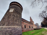 Castello Sforzesco - Torrione di Santo Spirito