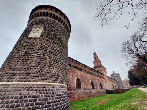 Castello Sforzesco - Torrione di Santo Spirito – Milan, Italy
