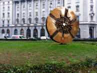 Il Grande Disco by Arnaldo Pomodoro