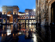 Piazza del Duomo by night