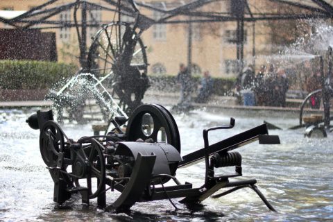 Tinguely-Brunnen – Basel, Switzerland