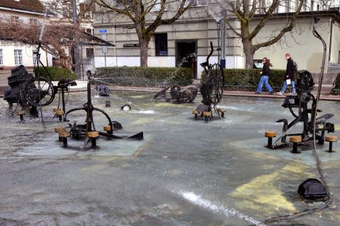 Tinguely-Brunnen – Basel, Switzerland