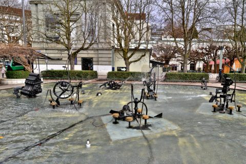 Tinguely-Brunnen – Basel, Switzerland