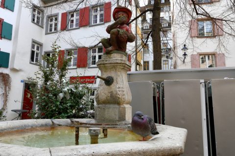 Andreasplatz - Monkey Fountain (Affenbrunnen) – Basel, Switzerland