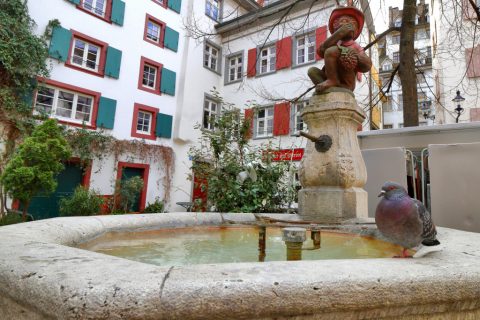 Andreasplatz - Monkey Fountain (Affenbrunnen) – Basel, Switzerland