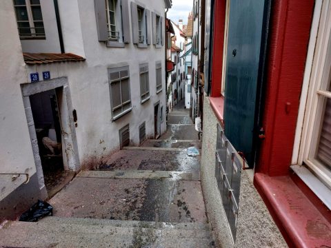 Imbergässlein Alley – Basel, Switzerland