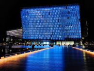 Harpa, Reykjavik at night