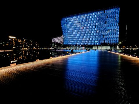 Harpa, Reykjavík at night – Reykjavik, Iceland