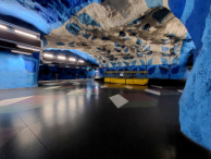 Stockholm T-Centralen metro station (blue line)