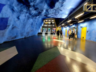 Stockholm T-Centralen metro station (blue line)