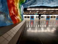 Stockholm Stadion metro station (red line)