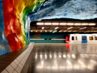 Stockholm Stadion metro station (red line)
