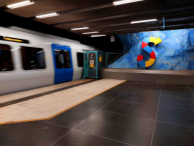 Stockholm Stadion metro station (red line)