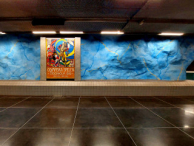Stockholm Stadion metro station (red line)