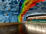 Stockholm Stadion metro station (red line)