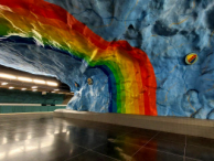 Stockholm Stadion metro station (red line)