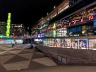 Sergels torg at night