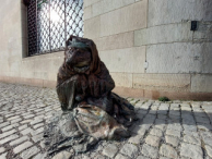Homeless Fox Statue / Hemlös räv