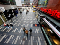 Sergels torg from Mäster Samuelsgatan