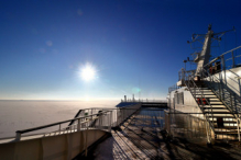 Onboard MS Viking XPRS from Helsinki to Tallinn in the frozen Baltic Sea