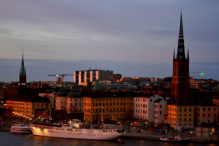 Riddarholmen, Riddarholmskyrkan, Mälardrottningen Hotel Ship