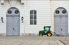 Small tractor at Hofburg