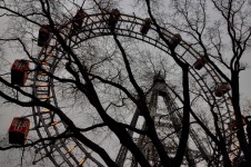 Wiener Riesenrad in the Wurstelprater amusement park