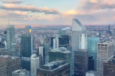 Midtown Manhattan view from Rockefeller Center