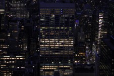 W. R. Grace Building at night