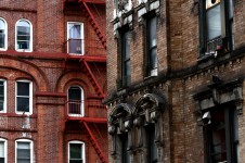 Red brick building New York, Manhattan