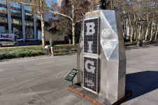 Notorious B.I.G. statue, Brooklyn