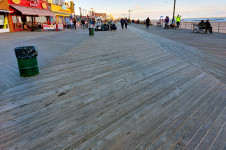 Riegelmann Boardwalk, Coney Island, Brooklyn