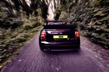 MINI Cooper F57 cabrio, balck, back