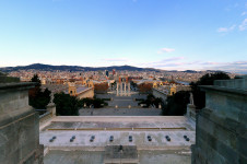 Barcelona view from Montjuïc