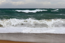 Mediterranean Sea, Platja de Sant Sebastià, Barcelona