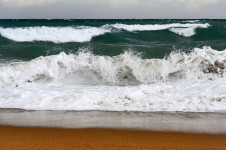 Mediterranean Sea, Platja de Sant Sebastià, Barcelona