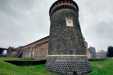 Castello Sforzesco - Torrione di Santo Spirito