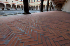 Castello Sforzesco - Cortile della Rocchetta