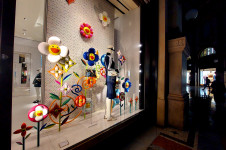 Louis Vuitton showcase at Galleria Vittorio Emanuele II