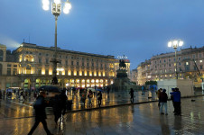 Piazza del Duomo by night