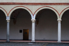 Castello Sforzesco - Cortile della Rocchetta