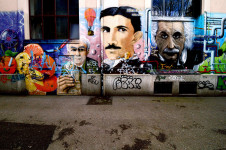 Wall art of science, Basel