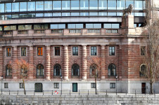 Riksdagshuset, from the west, Stockholm