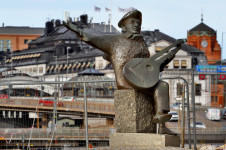 Evert Taube-skulptur