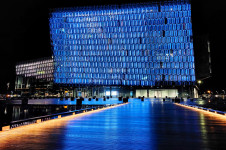 Harpa, Reykjavik at night