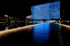 Harpa, Reykjavík at night