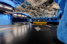 Stockholm T-Centralen metro station (blue line)